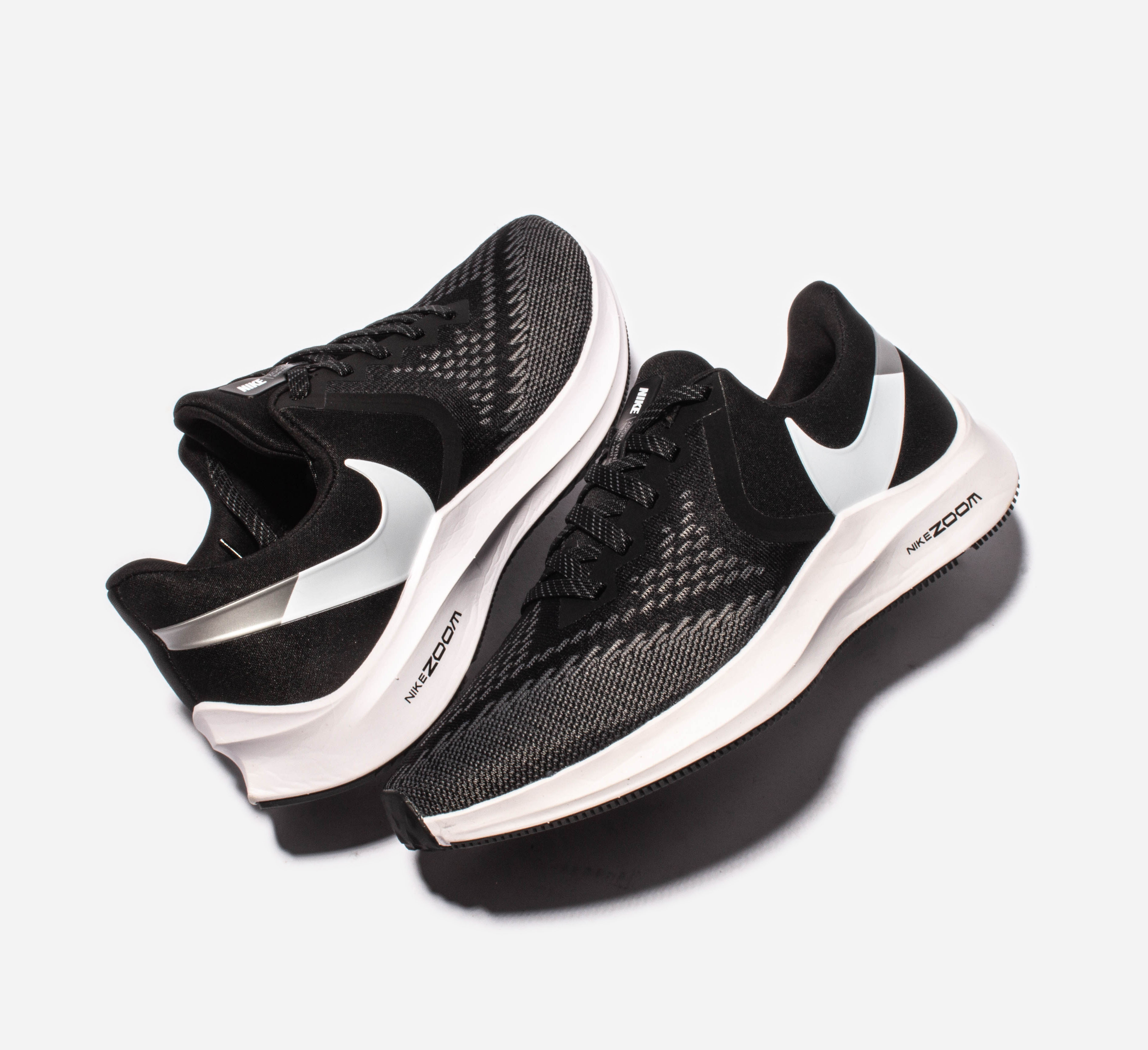 Women Nike Zoom V6 Black White Shoes - Click Image to Close